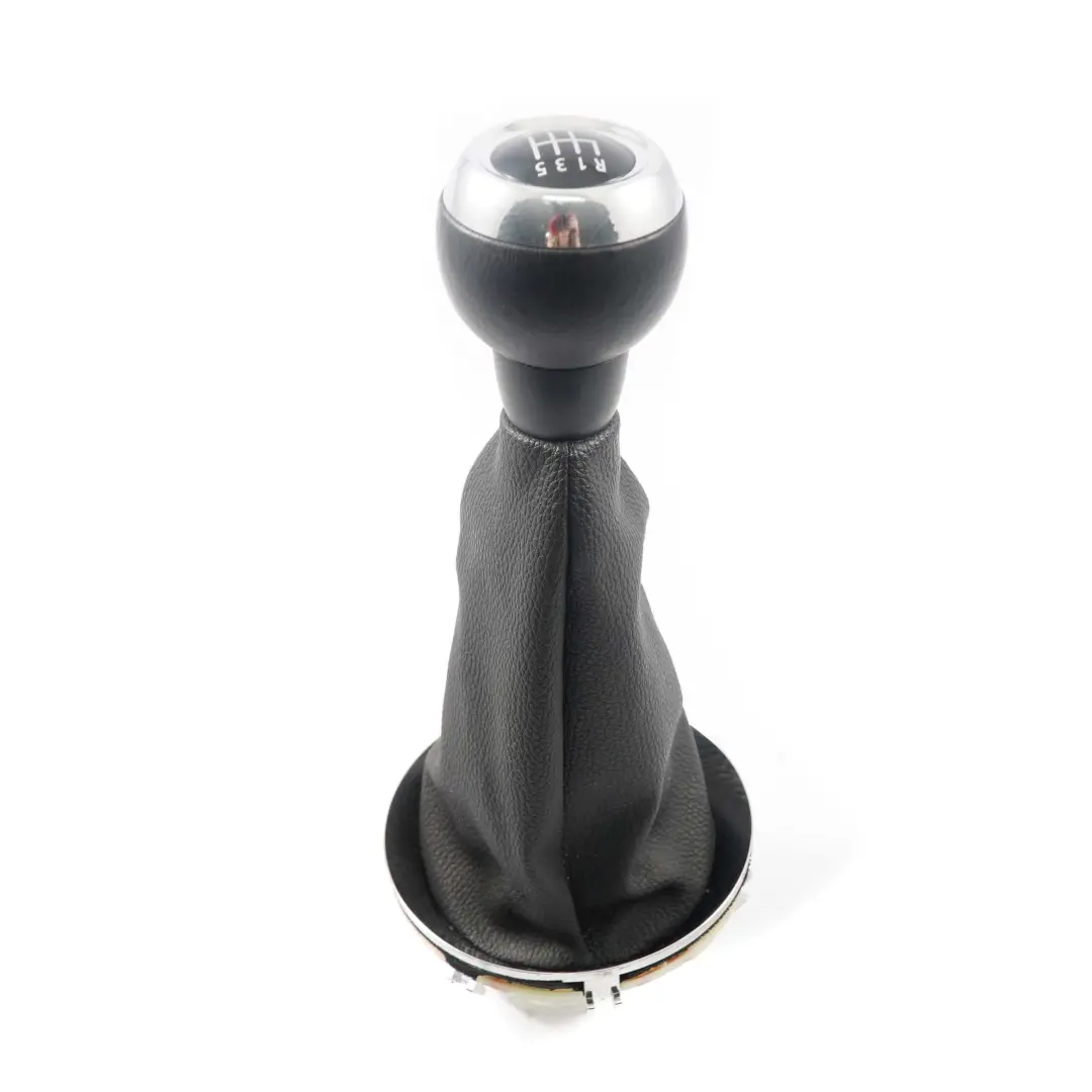 Mini Cooper R55 R56 R57 R58 Levier de Vitesse, Cuir Noir, 6 rapp. - SKU 2753784-5 - Numéro de pièce 2753784