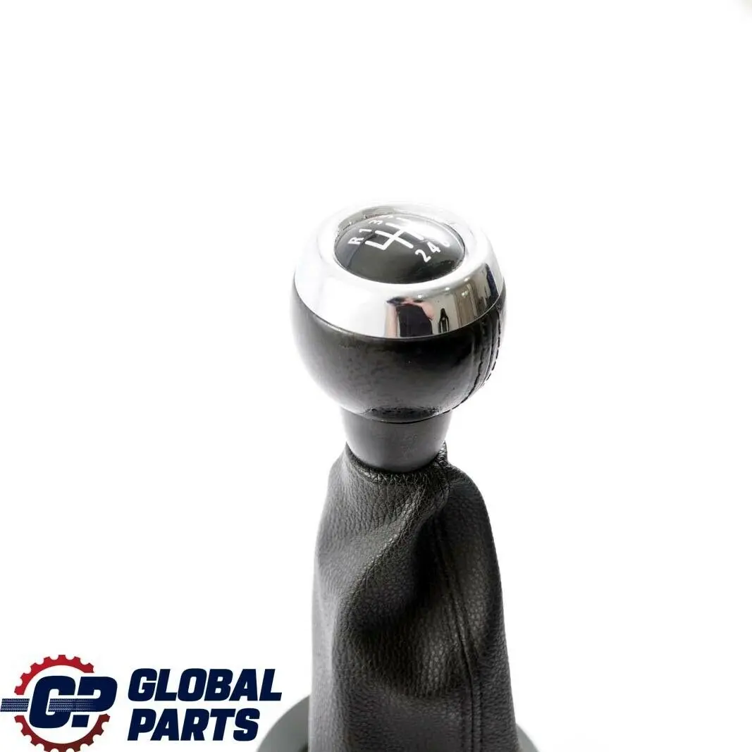6-Speed Gear Shift Knob Gaiter Leather Black BMW Mini Cooper R55 R56 R57 R58 - SKU 2753784 - Part number 2753784