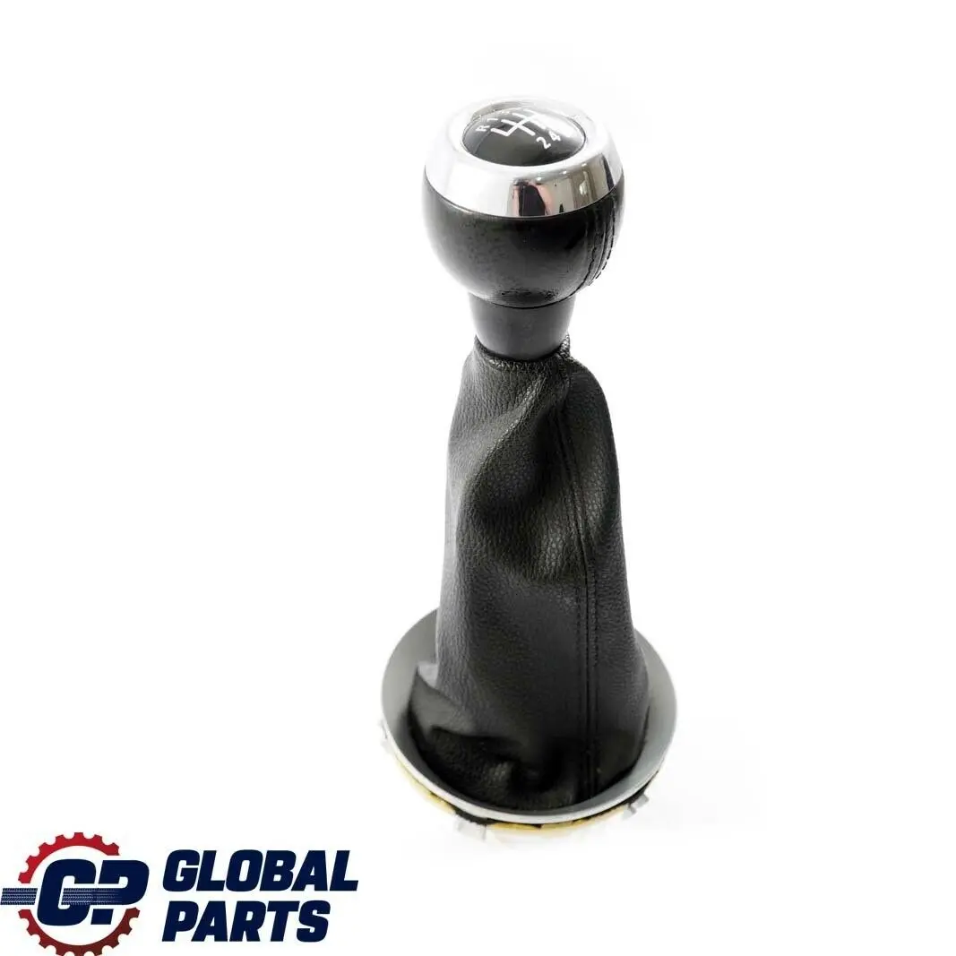 6-Speed Gear Shift Knob Gaiter Leather Black to BMW Mini Cooper R55 R56 R57 R58 with Part number 2753784 BMW Mini Cooper R55 R56 R57 R58 6-Speed Gear Shift Knob Gaiter Leather Black - SKU 2753784 - Part number 2753784