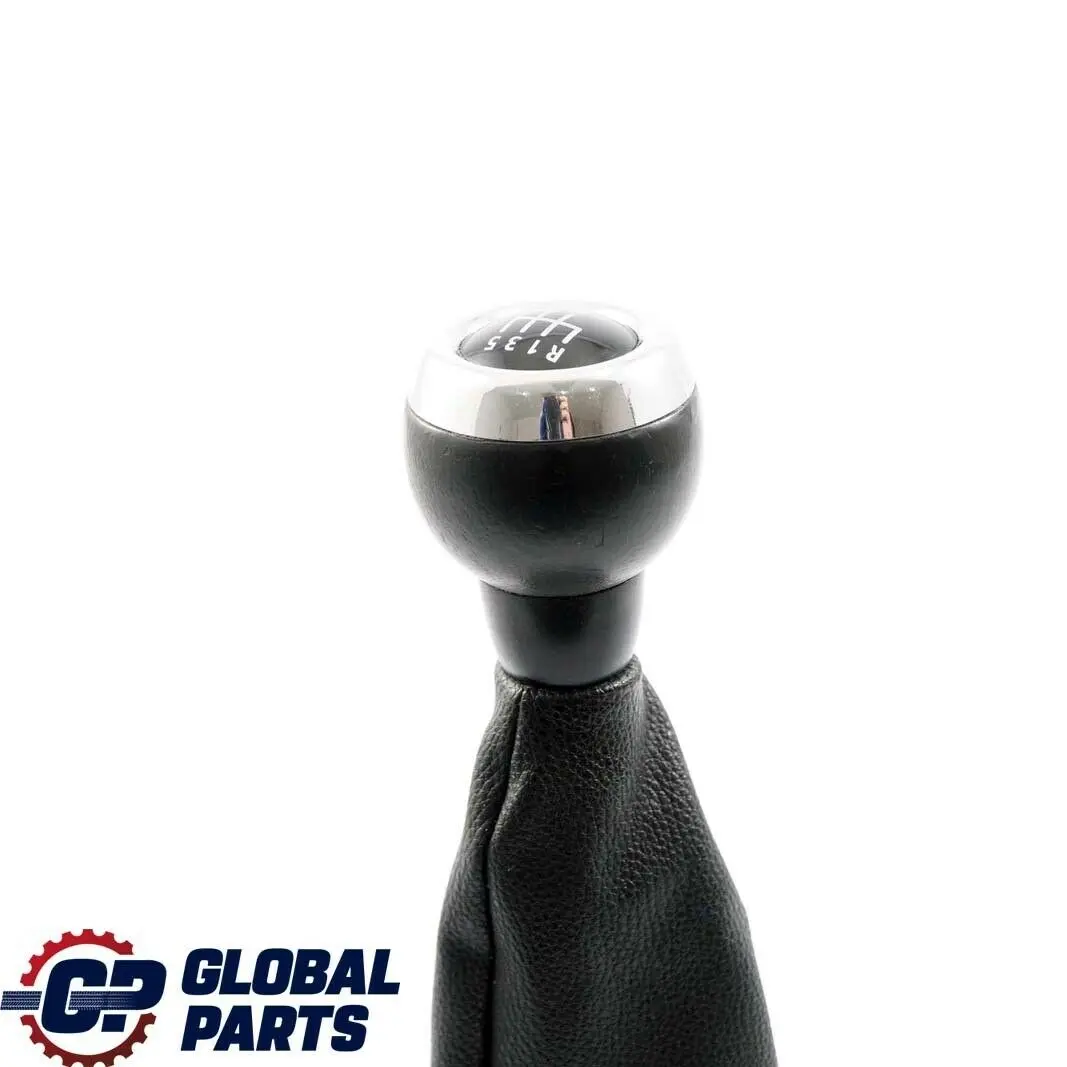 6-Speed Gear Shift Knob Gaiter Leather Black to BMW Mini Cooper R55 R56 R57 R58 with Part number 2753784 BMW Mini Cooper R55 R56 R57 R58 6-Speed Gear Shift Knob Gaiter Leather Black - SKU 2753784 - Part number 2753784