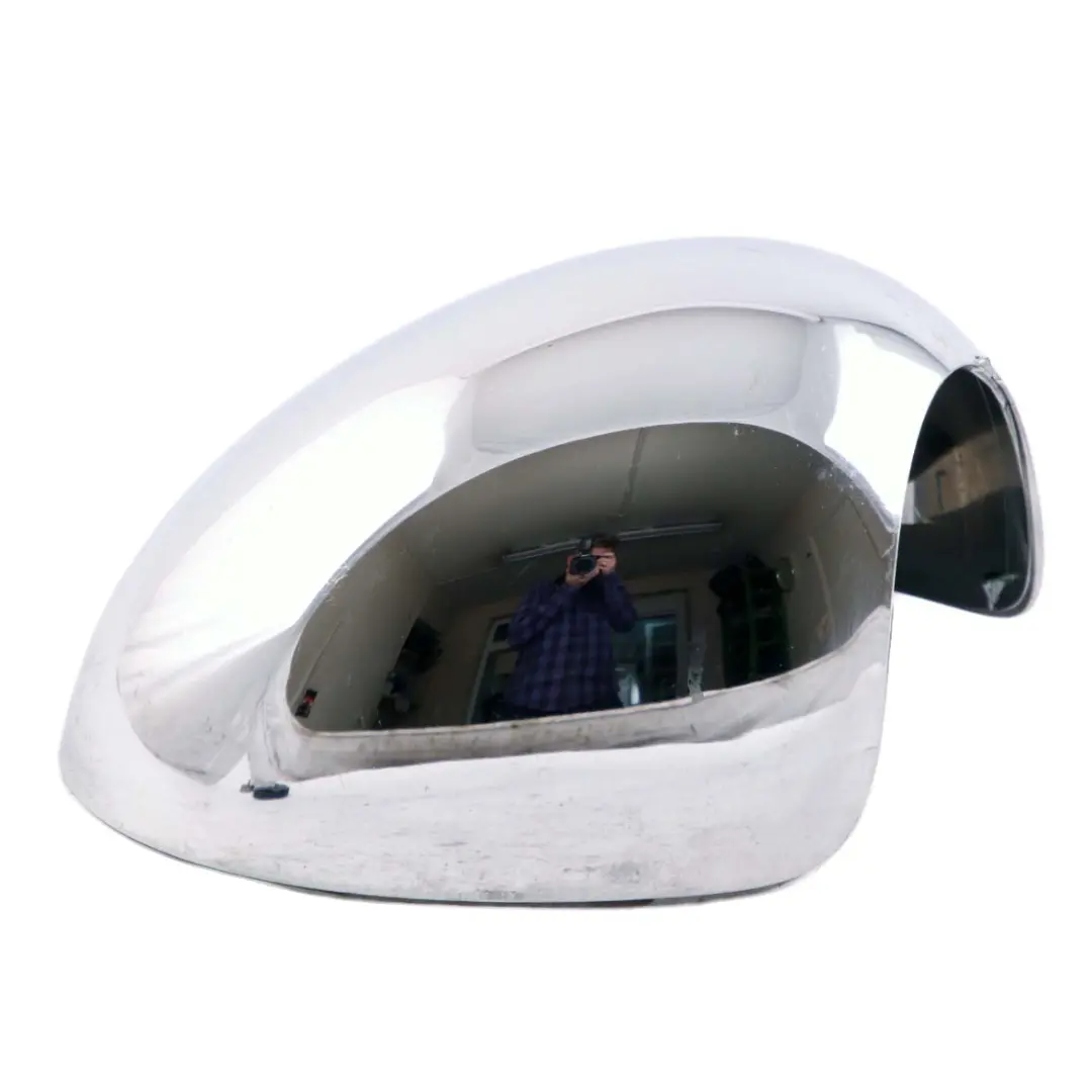 Fold Cap Casing Right O/S Mirror Wing Chrome to Mini R55 R56 R57 Cover Power with Part number 2753882 Mini R55 R56 R57 Cover Power Fold Cap Casing Right O/S Mirror Wing Chrome - SKU 2753882-CHR - Part number 2753882