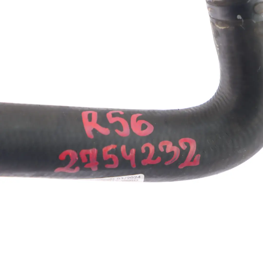 Mini R56 Agua Refrigerante Manguera Radiador Tuberia Linea W16 Diesel - SKU 2754232 - Número de pieza 2754232