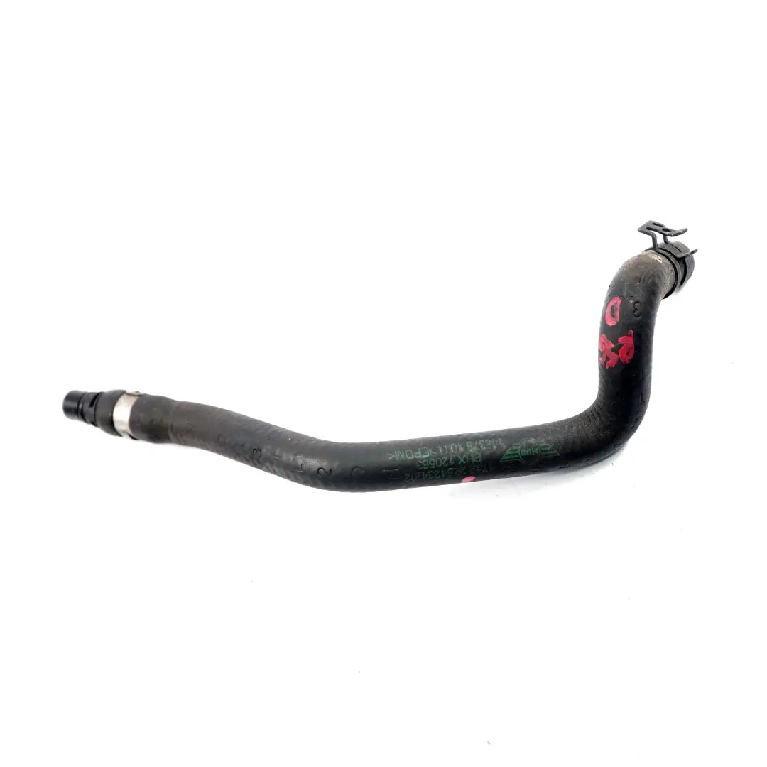 Refrigeración del motor Radiador Tubo flexible refrigerante para Mini R55 R56 con número de pieza 2754234 Mini R55 R56 Refrigeración del motor Radiador Tubo flexible refrigerante - SKU 2754234 - Número de pieza 2754234
