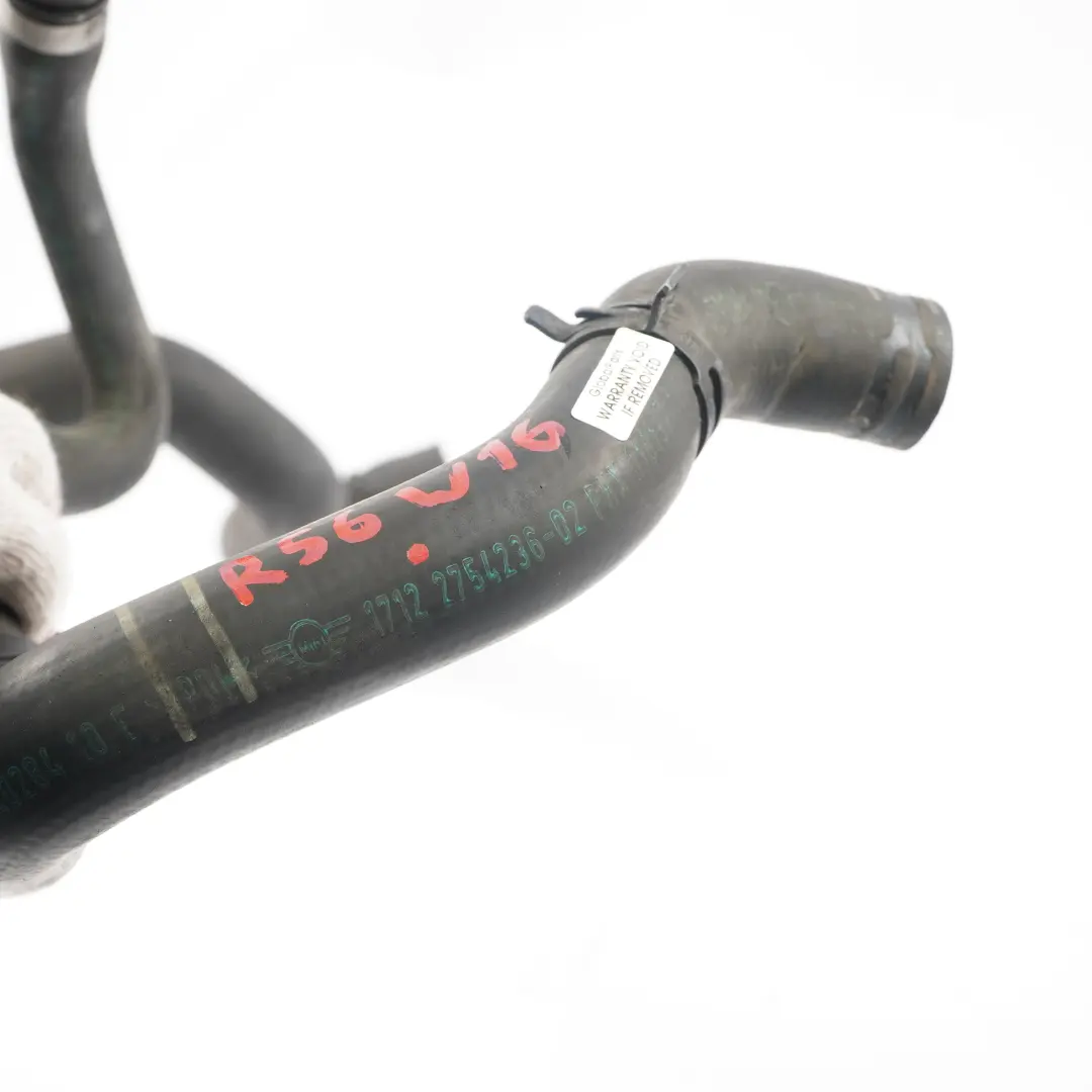 Water Coolant Hose Radiator Pipe Line W16 Diesel to Mini R55 R56 with Part number 2754236 Mini R55 R56 Water Coolant Hose Radiator Pipe Line W16 Diesel - SKU 2754236 - Part number 2754236