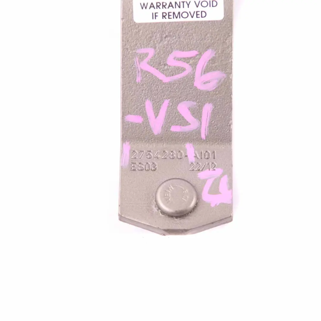 Trunk Hinge Boot Lid Tailgate Right O/S Velvet Silver Metallic to Mini R56 with Part number 2754280 Mini R56 Trunk Hinge Boot Lid Tailgate Right O/S Velvet Silver Metallic - SKU 2754280-VSI - Part number 2754280