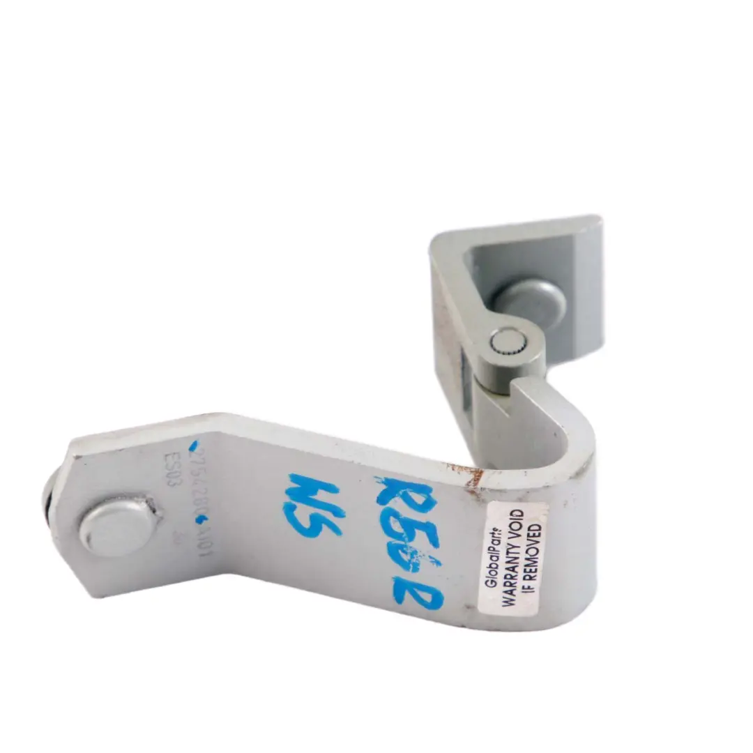 Right Boot Trunk Tailgate Hinge O/S White Silver A62 to Mini Cooper One R56 with Part number 2754280 Mini Cooper One R56 Right Boot Trunk Tailgate Hinge O/S White Silver A62 - SKU 2754280-WS - Part number 2754280