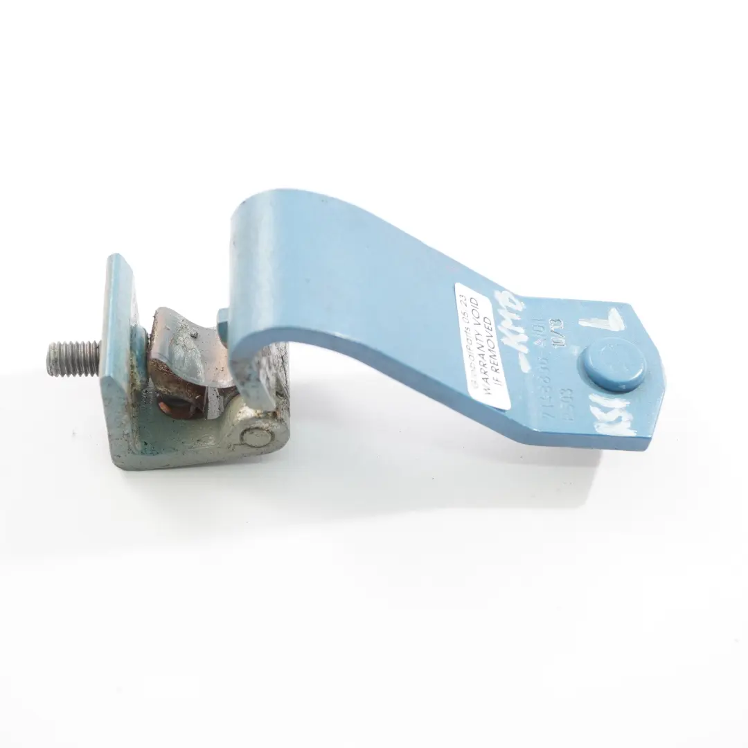 Maletero Tapa Portón trasero Bisagra Izquierda Cometa Azul 7148896 para Mini R56 con número de pieza 2754281 Mini R56 Maletero Tapa Portón trasero Bisagra Izquierda Cometa Azul 7148896 - SKU 2754281-KBM - Número de pieza 2754281