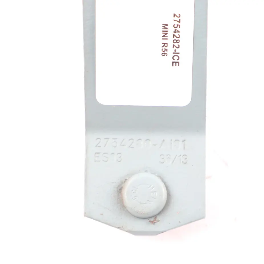 Boot Trunk Lid Tailgate Hinge Right O/S Ice Blue - B28 2754280 to Mini R56 with Part number 2754282 Mini R56 Boot Trunk Lid Tailgate Hinge Right O/S Ice Blue - B28 2754280 - SKU 2754282-ICE - Part number 2754282
