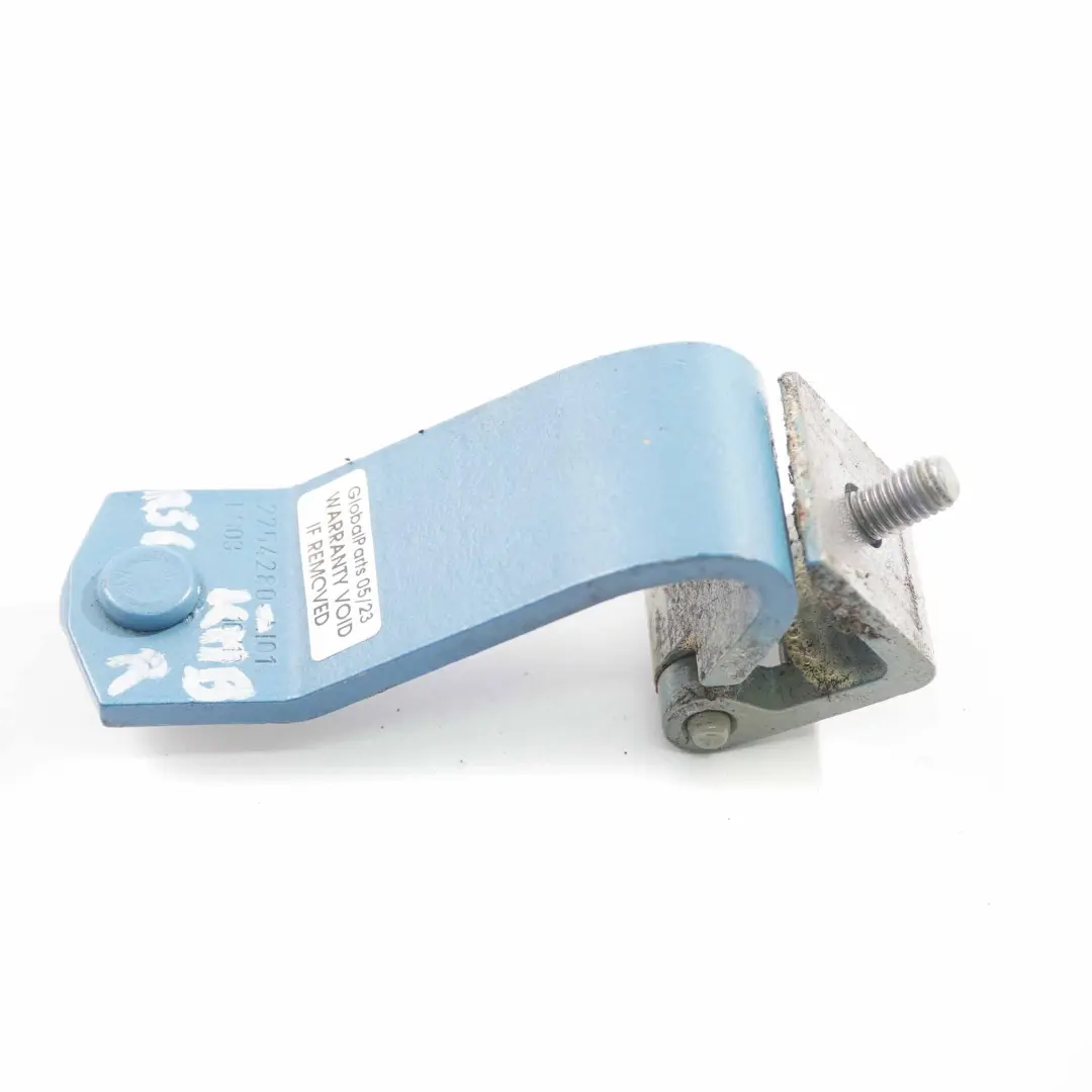 Boot Trunk Lid Tailgate Hinge Right O/S Kite Blue Metallic B48 2754280 to Mini R56 with Part number 2754282 Mini R56 Boot Trunk Lid Tailgate Hinge Right O/S Kite Blue Metallic B48 2754280 - SKU 2754282-KBM - Part number 2754282