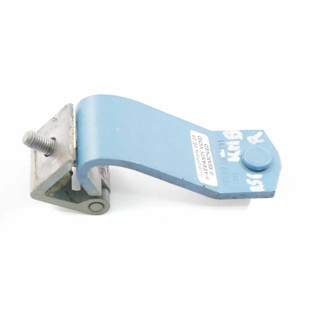 Boot Trunk Lid Tailgate Hinge Right O/S Kite Blue Metallic B48 2754280 to Mini R56 with Part number 2754282 Mini R56 Boot Trunk Lid Tailgate Hinge Right O/S Kite Blue Metallic B48 2754280 - SKU 2754282-KBM - Part number 2754282