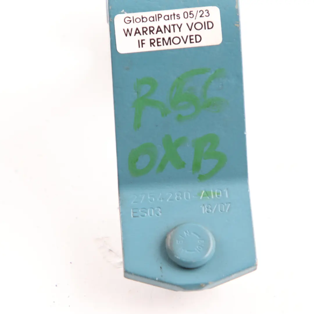 Boot Trunk Lid Tailgate Hinge Right O/S Oxygen Blue - A74 2754280 to Mini R56 with Part number 2754282 Mini R56 Boot Trunk Lid Tailgate Hinge Right O/S Oxygen Blue - A74 2754280 - SKU 2754282-OXB - Part number 2754282