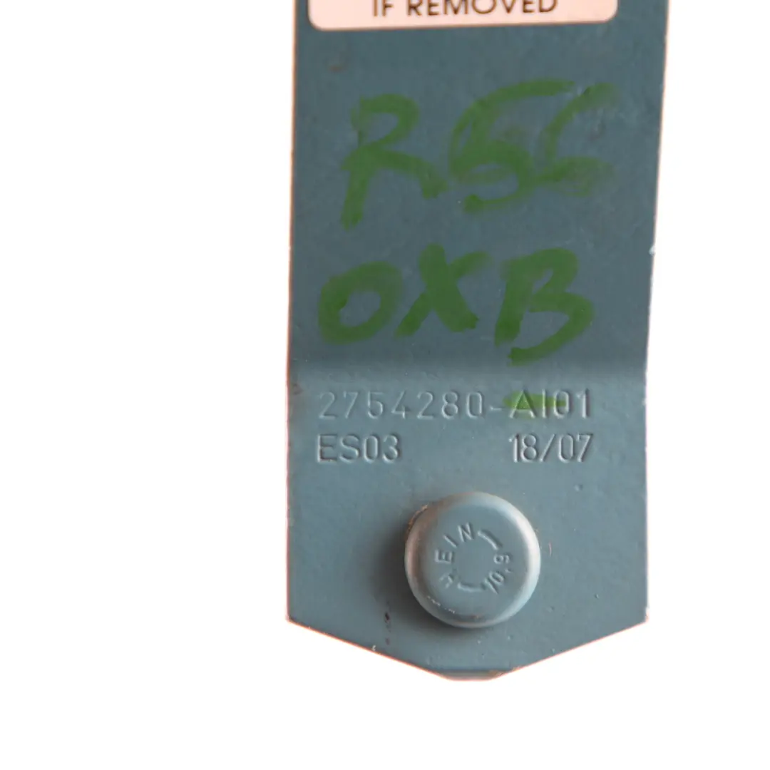 Boot Trunk Lid Tailgate Hinge Right O/S Oxygen Blue - A74 2754280 to Mini R56 with Part number 2754282 Mini R56 Boot Trunk Lid Tailgate Hinge Right O/S Oxygen Blue - A74 2754280 - SKU 2754282-OXB - Part number 2754282