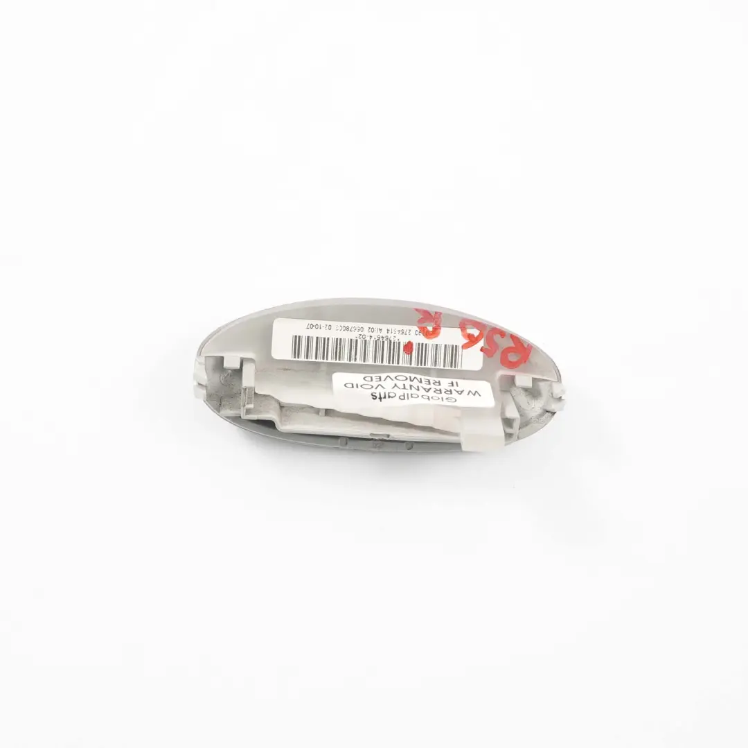 Mini R55 R56 Capuchon Airbag Montant B Droit Gris Clair Gris - SKU 2754514 - Numéro de pièce 51432754514