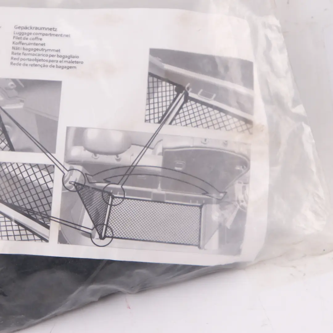 Siatka Ładunkowa Bagaznika 2756956 do Mini Cooper R56 R57 o numerze 2754568 Mini Cooper R56 R57 Siatka Ładunkowa Bagaznika 2756956 - SKU 2754568-1 - Numer Części 2754568