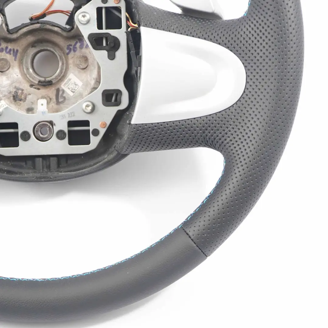 Leather Sport Look Steering Wheel Paddle M-threads Mini Cooper R56 NEW Black - SKU 2754633-1 - Part number 2754633