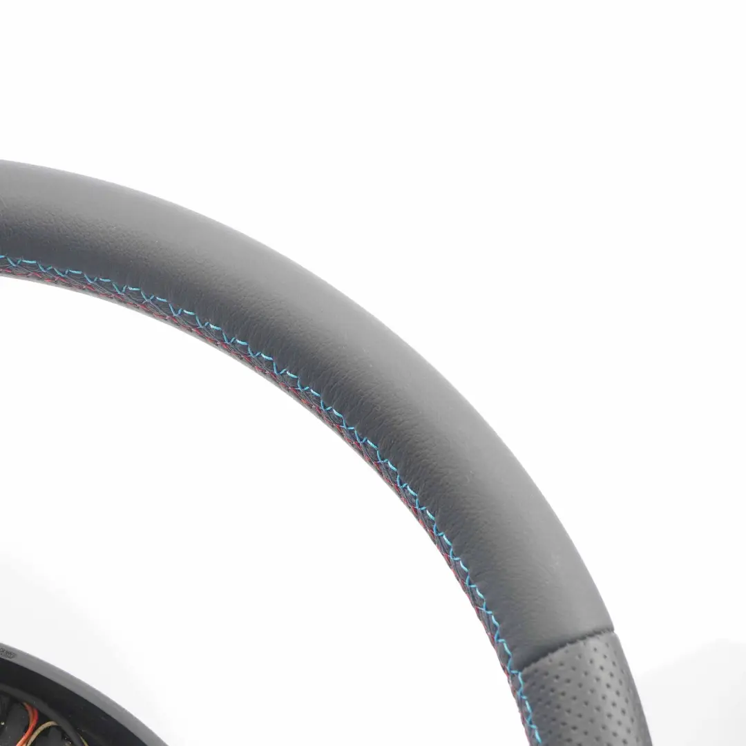 NUOVO Nero Pelle Sport Look Volante Paddle M-threads per Mini Cooper R56 con numero di parte 2754633 Mini Cooper R56 NUOVO Nero Pelle Sport Look Volante Paddle M-threads - SKU 2754633-1 - Numero di parte 2754633