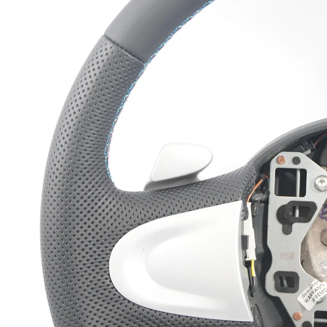 NUOVO Nero Pelle Sport Look Volante Paddle M-threads per Mini Cooper R56 con numero di parte 2754633 Mini Cooper R56 NUOVO Nero Pelle Sport Look Volante Paddle M-threads - SKU 2754633-1 - Numero di parte 2754633