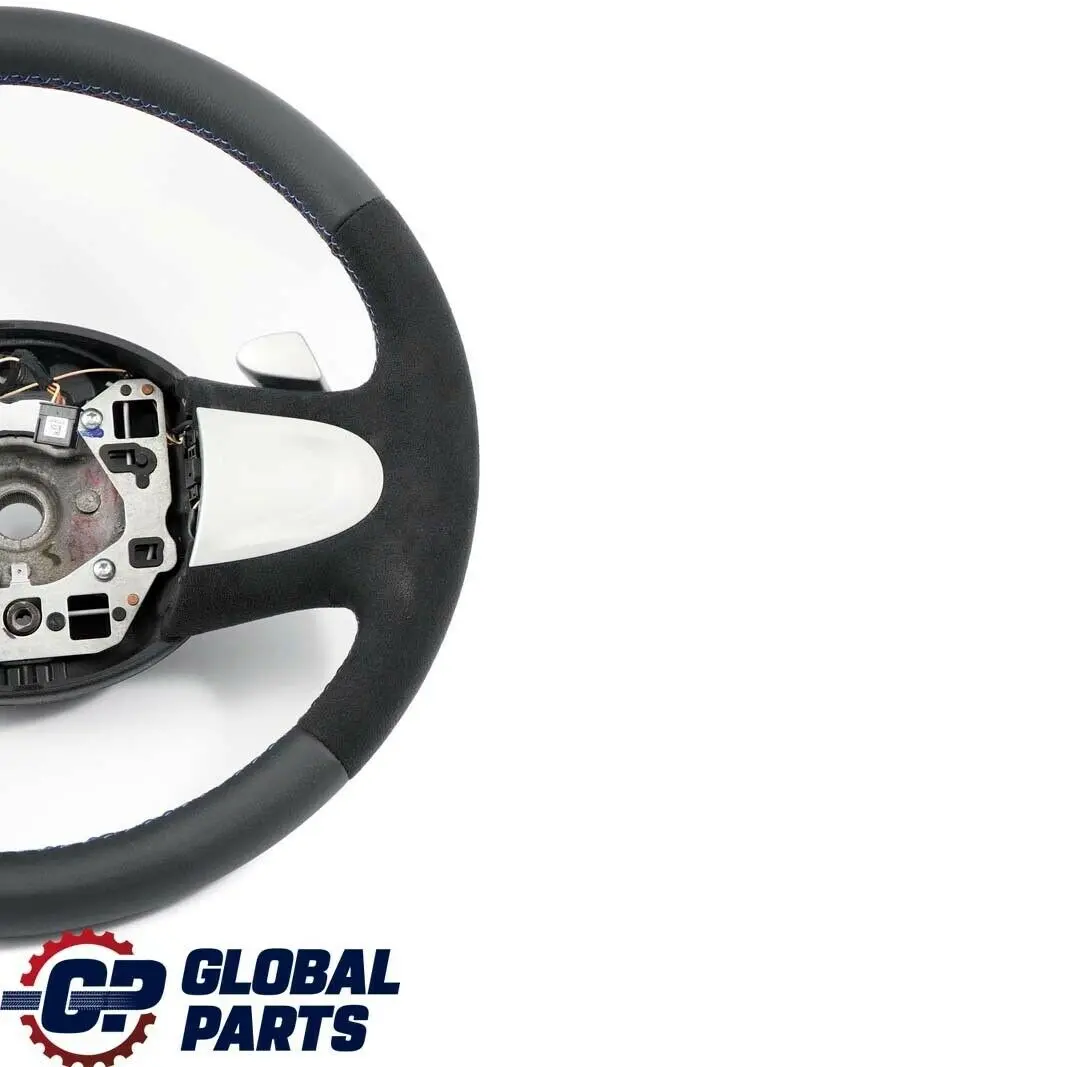 Nuova Pelle Nera / Alcantara Sport Look Volante Leve del Cambio per Mini Cooper R56 con numero di parte 2754633 Mini Cooper R56 Nuova Pelle Nera / Alcantara Sport Look Volante Leve del Cambio - SKU 2754633-2 - Numero di parte 2754633