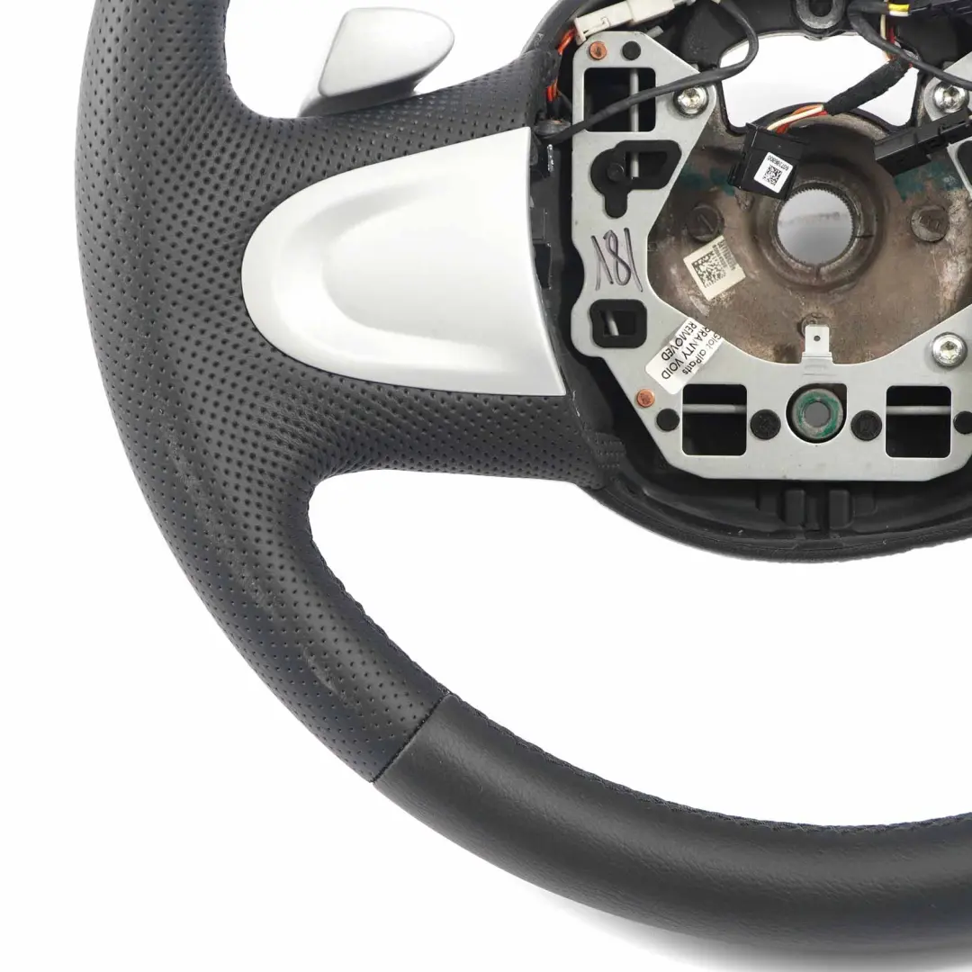 Leather Sport Look Steering Wheel Paddle Mini Cooper R55 R56 R57 NEW Black - SKU 2754633-4 - Part number 2754633