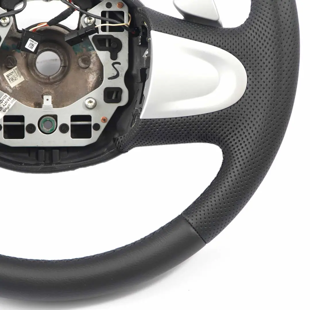 Leather Sport Look Steering Wheel Paddle Mini Cooper R55 R56 R57 NEW Black - SKU 2754633-4 - Part number 2754633
