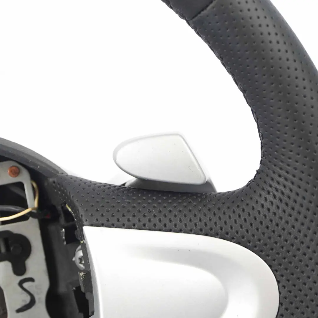 Leather Sport Look Steering Wheel Paddle Mini Cooper R55 R56 R57 NEW Black - SKU 2754633-4 - Part number 2754633