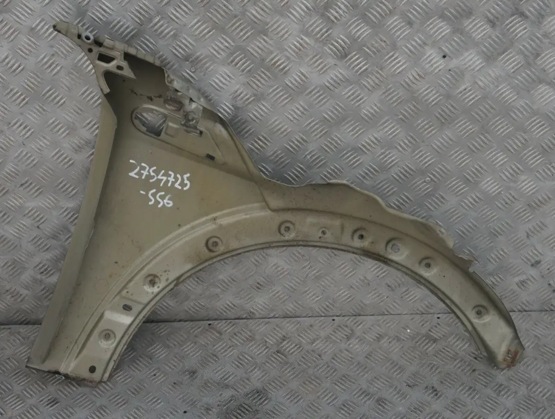 Mini Cooper 6 R55 R56 R57 Pannello Laterale Parafango Anteriore Sinistro Argento - SKU 2754725-SS6 - Numero di parte 2754725