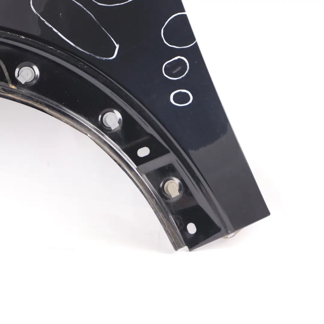 Side Panel Front Left Wing N/S Astro Black A25 to Mini R55 R56 R57 R58 with Part number 2754725 Mini R55 R56 R57 R58 Side Panel Front Left Wing N/S Astro Black A25 - SKU 2754725-ASB - Part number 2754725