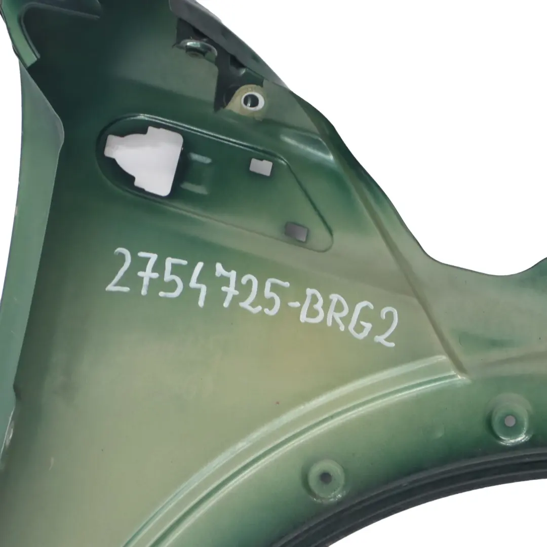Panel Lateral Delantero Ala Izquierda British Green - A67 para Mini R55 R56 R57 R58 con número de pieza 2754725 Mini R55 R56 R57 R58 Panel Lateral Delantero Ala Izquierda British Green - A67 - SKU 2754725-BRG2 - Número de pieza 2754725