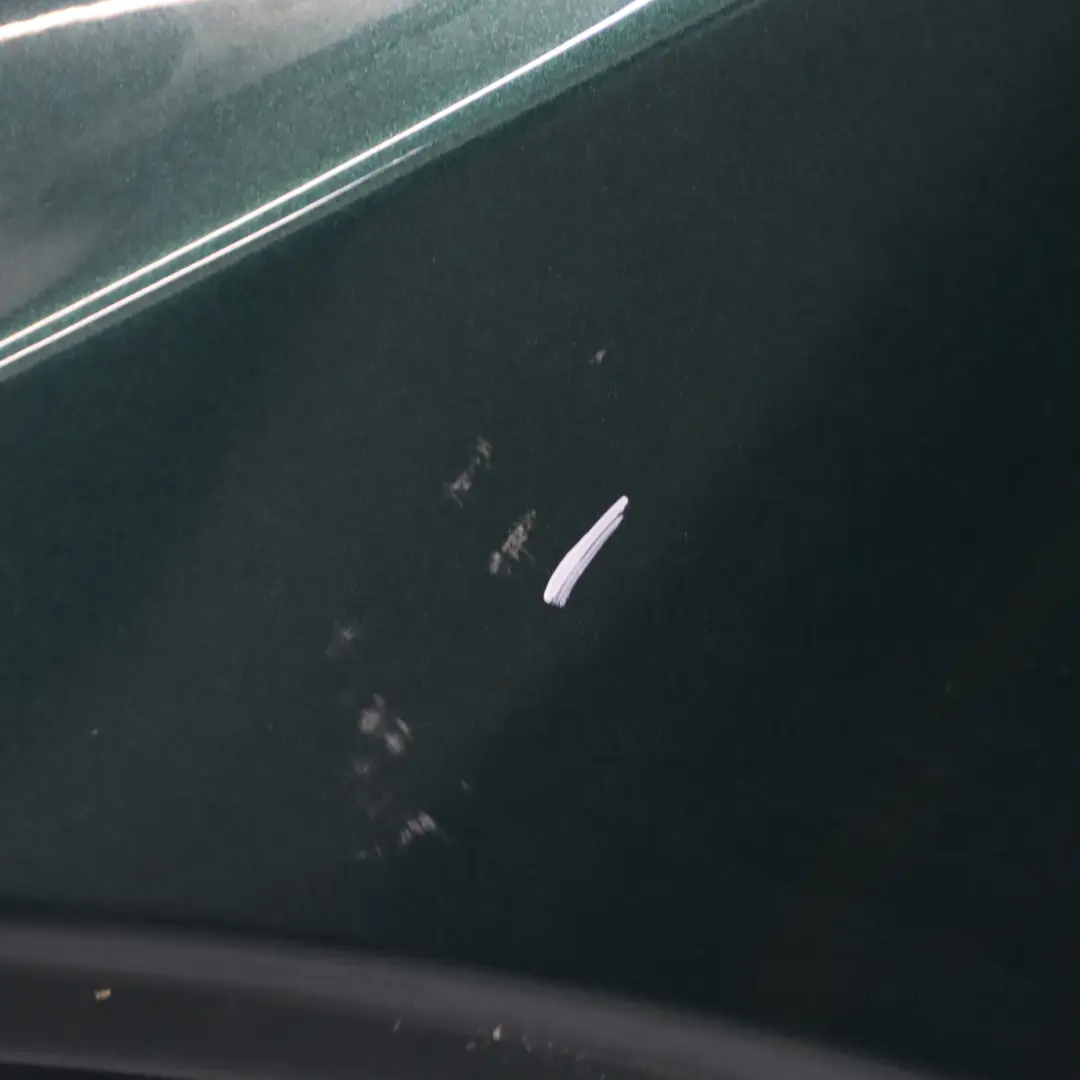 Side Panel Front Left Wing N/S British Green Metallic - A67 to Mini R55 R56 R57 R58 with Part number 2754725 Mini R55 R56 R57 R58 Side Panel Front Left Wing N/S British Green Metallic - A67 - SKU 2754725-BRG2 - Part number 2754725