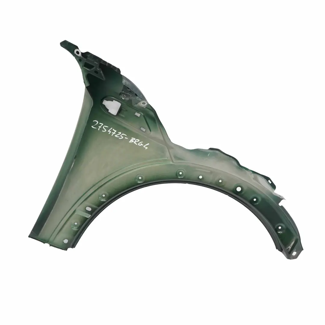  Seitenteil Mini R55 R56 Vordere linke Flügelabdeckung British Racing Green A67 - SKU 2754725-BRG4 - Teilenummer 2754725