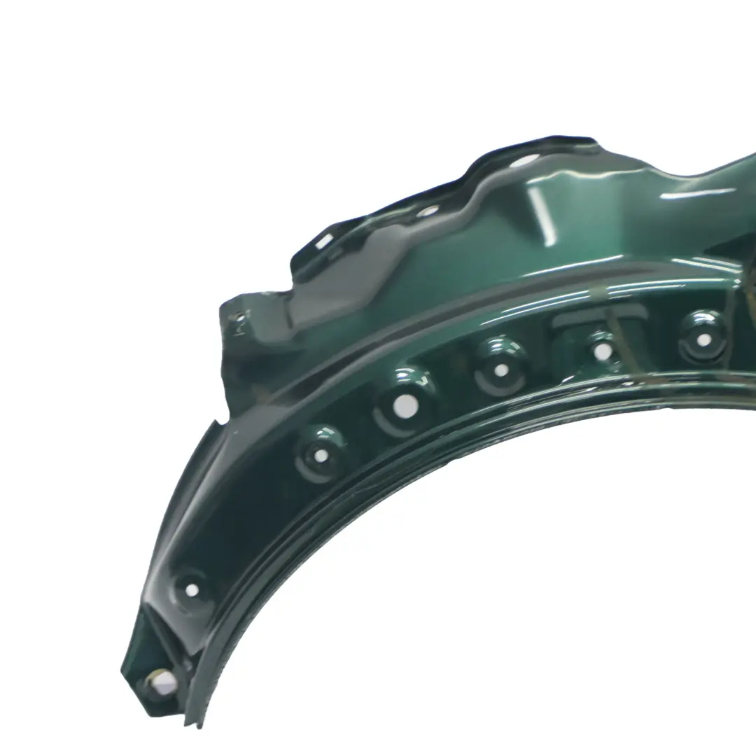 Side Wing Panel Front Left N/S R55 R57 British Green Metallic - A67 to Mini R56 with Part number 2754725 Mini R56 Side Wing Panel Front Left N/S R55 R57 British Green Metallic - A67 - SKU 2754725-BRG5 - Part number 2754725