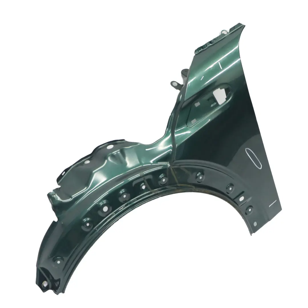 Side Wing Panel Front Left N/S R55 R57 British Green Metallic - A67 to Mini R56 with Part number 2754725 Mini R56 Side Wing Panel Front Left N/S R55 R57 British Green Metallic - A67 - SKU 2754725-BRG5 - Part number 2754725