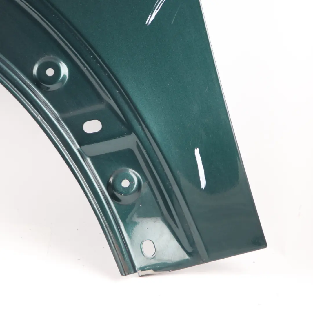 Side Panel Wing Front Left N/S Racing Green Metallic A67 to Mini Cooper One R55 R56 with Part number 2754725 Mini Cooper One R55 R56 Side Panel Wing Front Left N/S Racing Green Metallic A67 - SKU 2754725-BRG6 - Part number 2754725