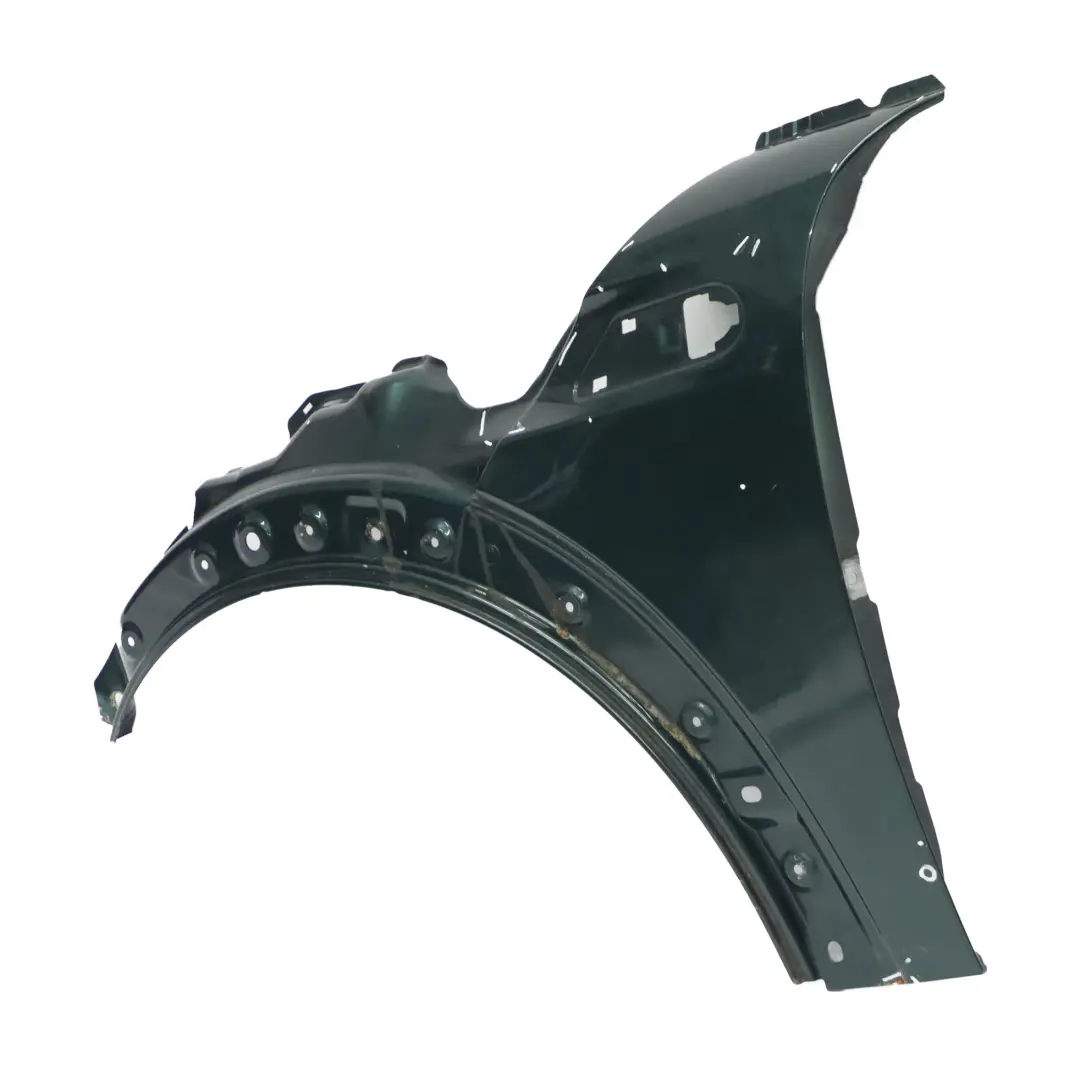 Panel lateral delantero izquierdo R55 Verde británico metalizado - A67 para Mini R56 con número de pieza 2754725 Mini R56 Panel lateral delantero izquierdo R55 Verde británico metalizado - A67 - SKU 2754725-BRG9 - Número de pieza 2754725