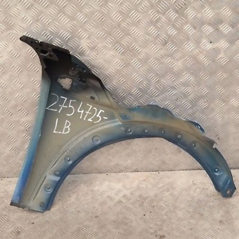 Mini Cooper R55 R56 R57 R58 Panel lateral delantero izquierdo Lightning Blue - SKU 2754725-LB - Número de pieza 2754725-LB1