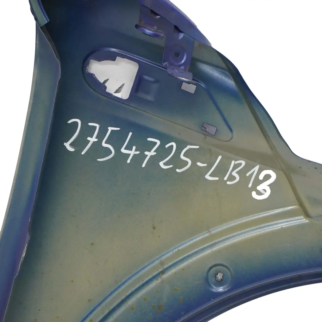Panneau Aile Avant Gauche R55 R57 Bleu Eclair - A63 pour Mini R56 à propos du numéro de pièce 2754725 Mini R56 Panneau Aile Avant Gauche R55 R57 Bleu Eclair - A63 - SKU 2754725-LB13 - Numéro de pièce 2754725