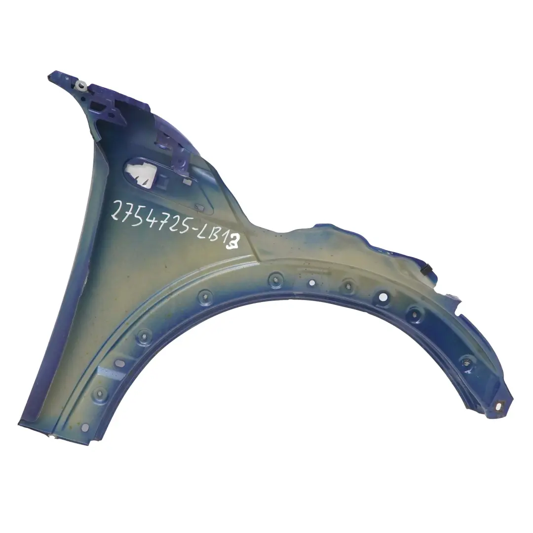 Seitenwand Vorne Links Kotflügel Lightning Blau - A63 für Mini R55 R56 R57 mit Teilenummer 2754725 Mini R55 R56 R57 Seitenwand Vorne Links Kotflügel Lightning Blau - A63 - SKU 2754725-LB13 - Teilenummer 2754725