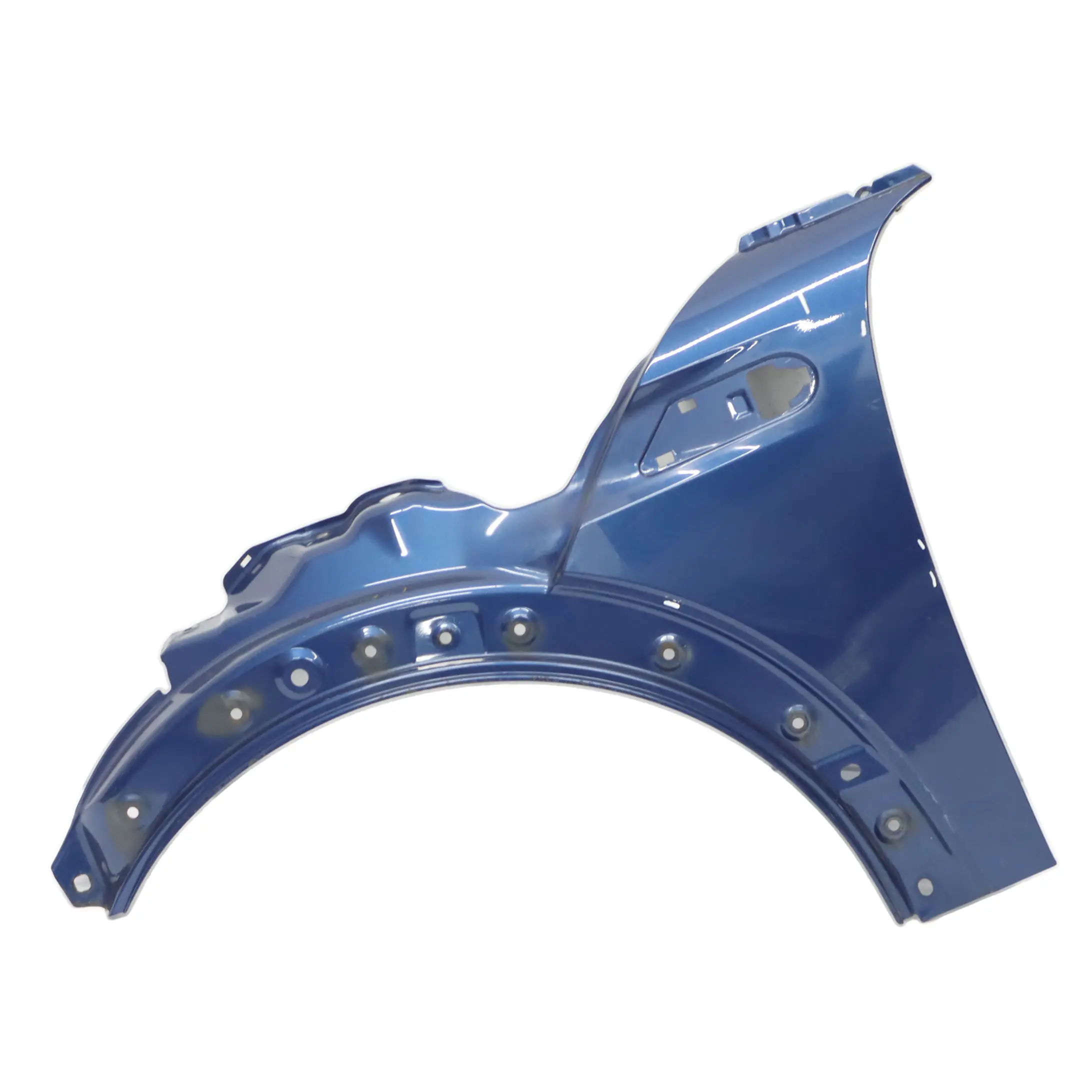 Mini R55 R56 R57 Panneau Laterale Avant a Gauche Garde-Boue Foudre Bleu - A63
