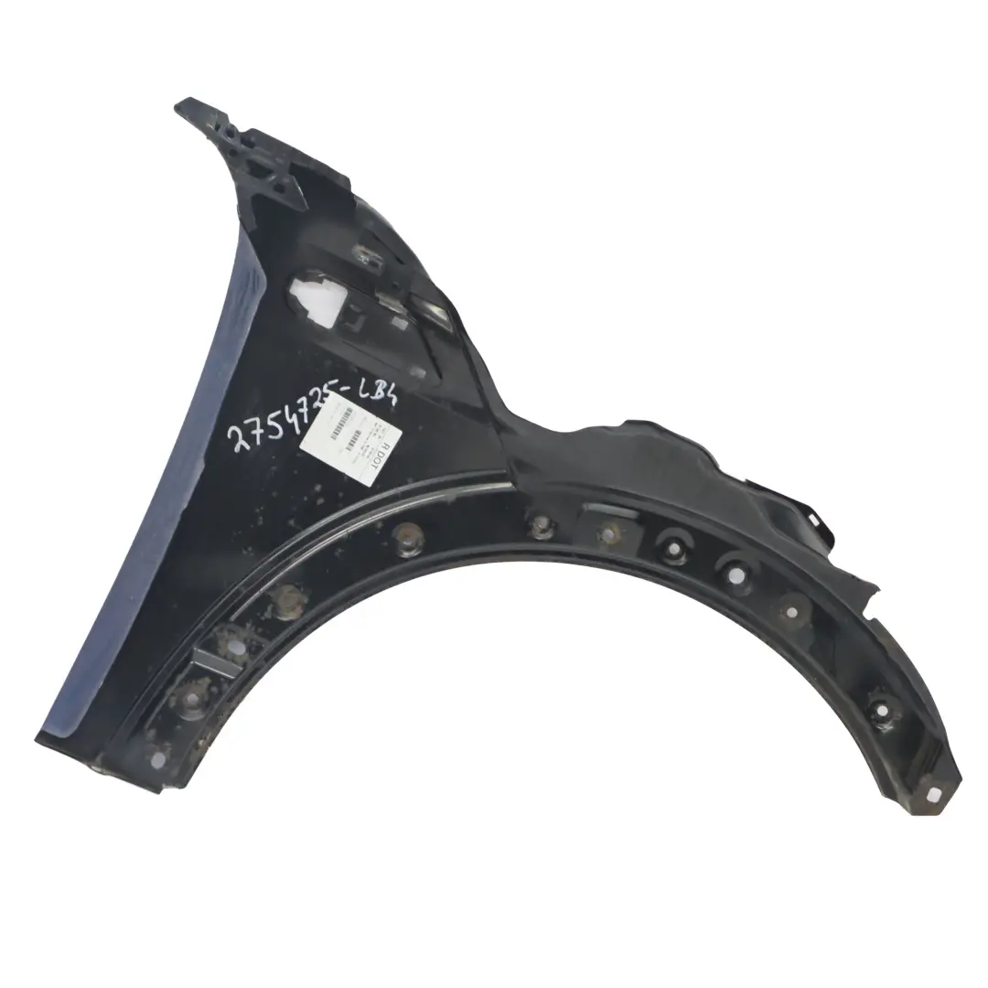 Mini Cooper R55 R56 R57 Panel Lateral Delantero Ala Izquierda Azul Rayo - A63 - SKU 2754725-LB4 - Número de pieza 2754725