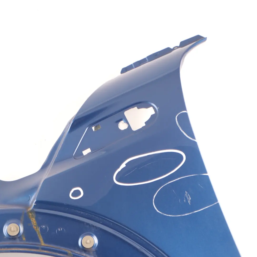 Side Panel Front Left Wing N/S Lightning Blue to Mini R55 R56 R57 R58 with Part number 2754725 Mini R55 R56 R57 R58 Side Panel Front Left Wing N/S Lightning Blue - SKU 2754725-LB6 - Part number 2754725