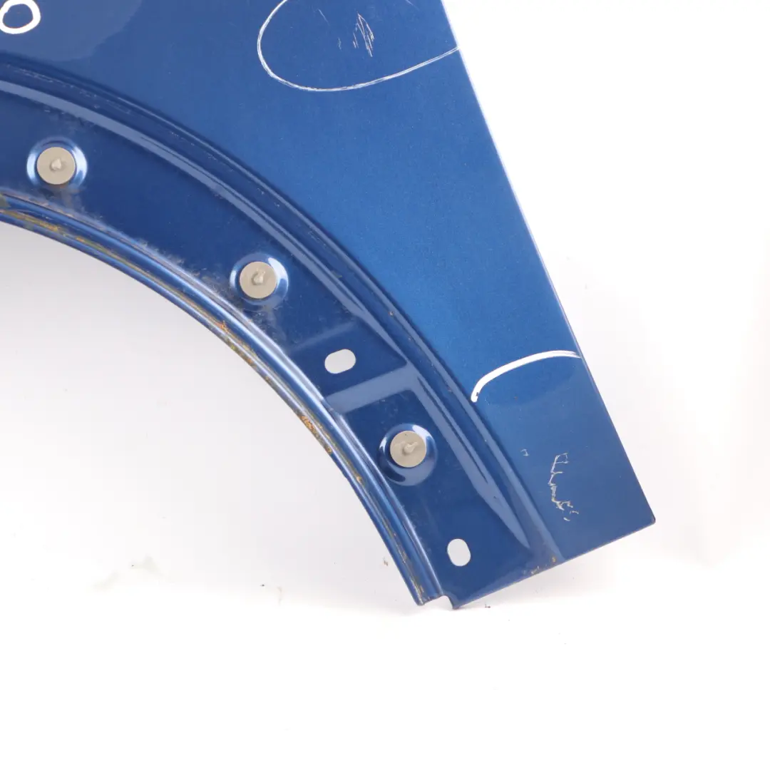 Side Panel Front Left Wing N/S Lightning Blue to Mini R55 R56 R57 R58 with Part number 2754725 Mini R55 R56 R57 R58 Side Panel Front Left Wing N/S Lightning Blue - SKU 2754725-LB6 - Part number 2754725