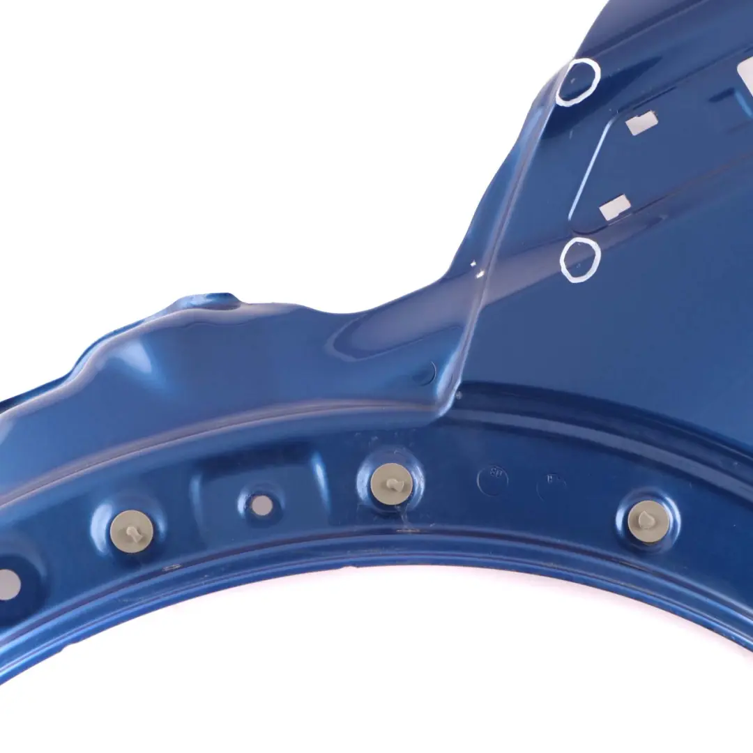 Panel Lateral Delantero Ala Izquierda Azul Rayo - A63 para Mini Cooper R55 R56 R57 con número de pieza 2754725 Mini Cooper R55 R56 R57 Panel Lateral Delantero Ala Izquierda Azul Rayo - A63 - SKU 2754725-LB7 - Número de pieza 2754725