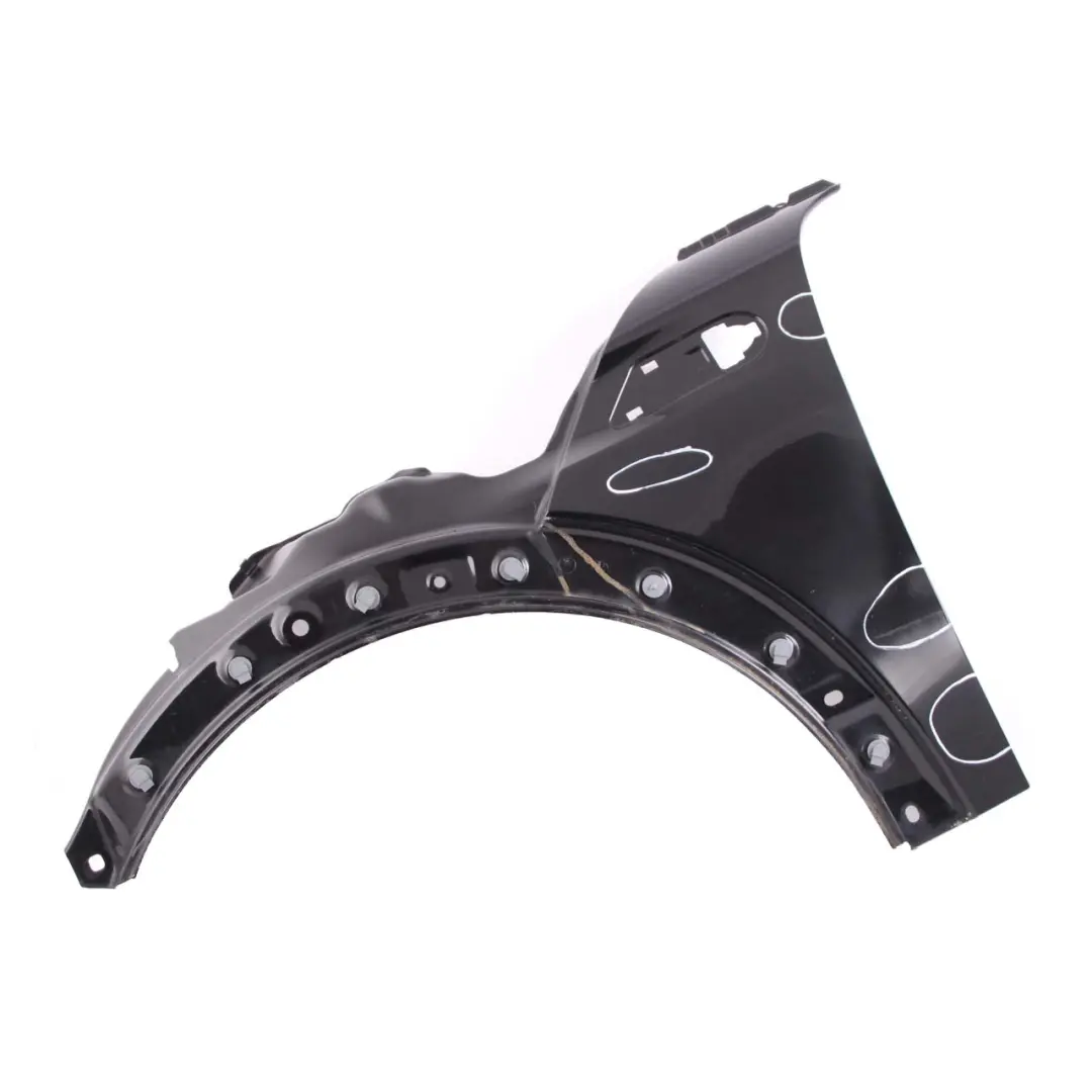 Mini R56 Side Panel Front Left Wing N/S R55 R57 Midnight Black Metallic - A94 - SKU 2754725-MNB4 - Part number 2754725
