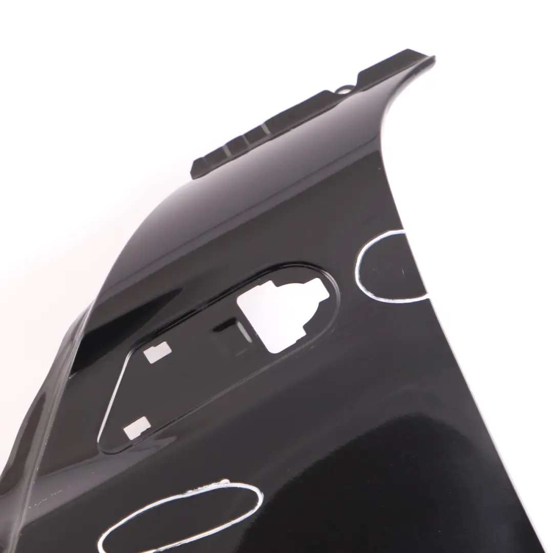 Side Panel Front Left Wing N/S R55 R57 Midnight Black Metallic - A94 to Mini R56 with Part number 2754725 Mini R56 Side Panel Front Left Wing N/S R55 R57 Midnight Black Metallic - A94 - SKU 2754725-MNB4 - Part number 2754725