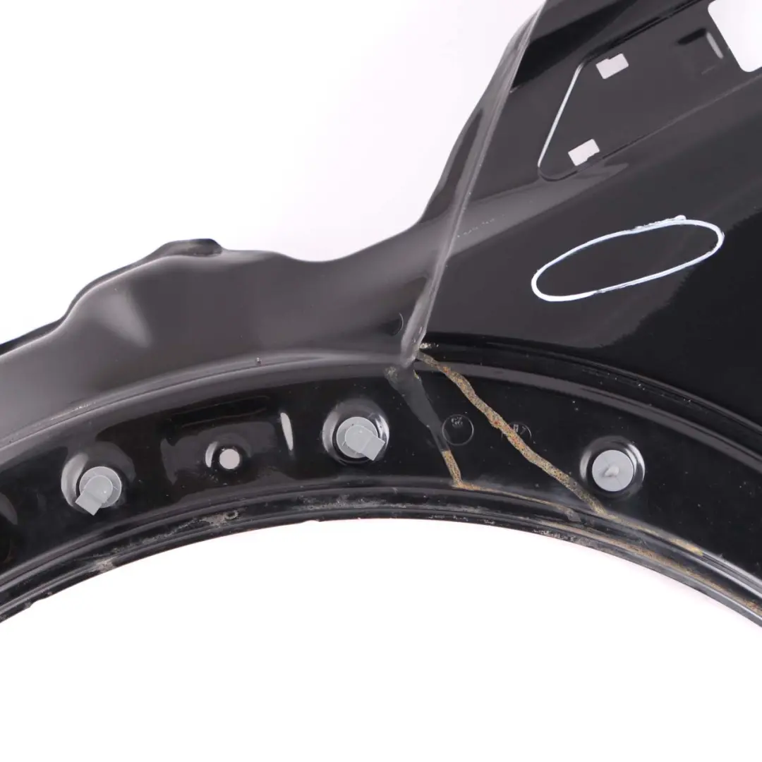 Side Panel Front Left Wing N/S R55 R57 Midnight Black Metallic - A94 to Mini R56 with Part number 2754725 Mini R56 Side Panel Front Left Wing N/S R55 R57 Midnight Black Metallic - A94 - SKU 2754725-MNB4 - Part number 2754725