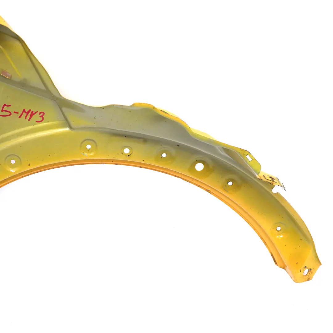 Side Panel Front Left Wing Mellow Yellow A58 para Mini Cooper R55 R56 R57 3 con número de pieza 2754725 Mini Cooper R55 R56 R57 3 Side Panel Front Left Wing Mellow Yellow A58 - SKU 2754725-MY3 - Número de pieza 2754725