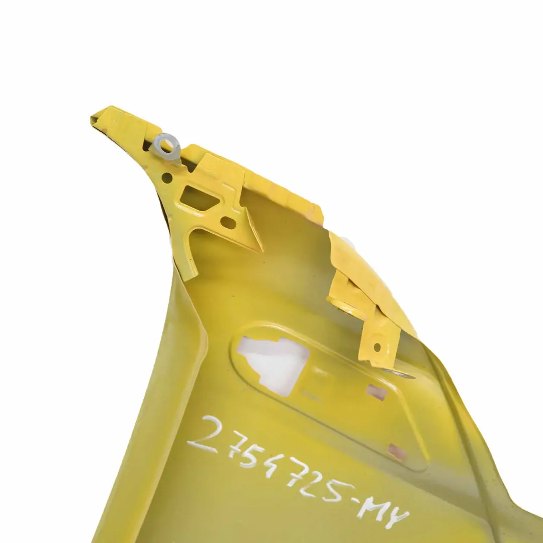 Aleta Delantera Izquierda Mellow Yellow A58 para Mini Cooper R55 R56 R57 con número de pieza 2754725 Mini Cooper R55 R56 R57 Aleta Delantera Izquierda Mellow Yellow A58 - SKU 2754725-MY - Número de pieza 2754725