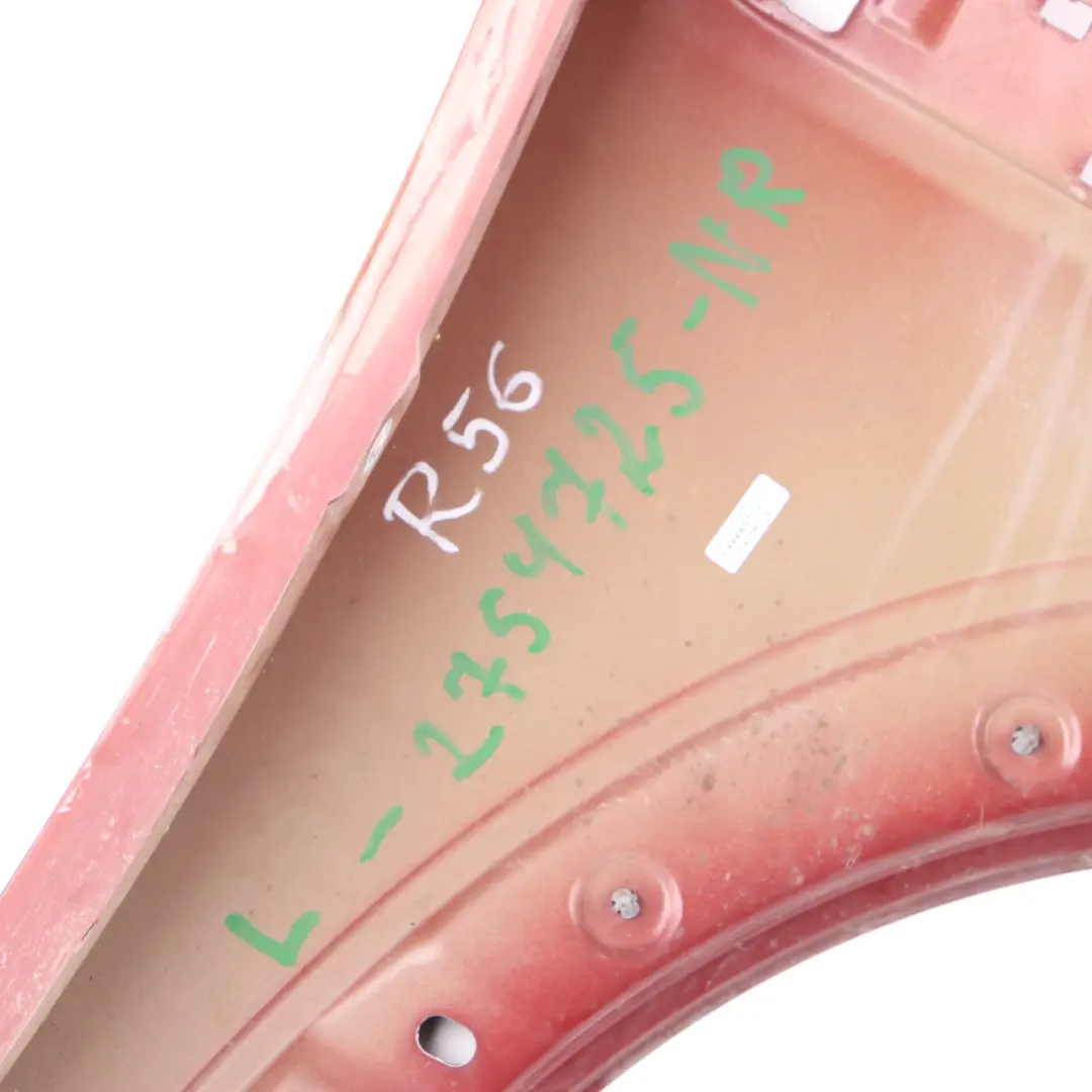 Side Panel Mini R55 R56 R57 R58 Front Left Wing Cover N/S Nightfire Red 857 to with Part number 2754725 Side Panel Mini R55 R56 R57 R58 Front Left Wing Cover N/S Nightfire Red 857 - SKU 2754725-NR1 - Part number 2754725