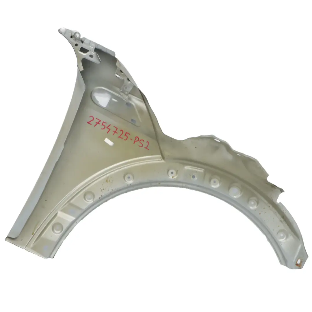 Seitenwand Vorn Links Pure Silver - 900 für Mini Cooper R55 R56 R57 mit Teilenummer 2754725 Mini Cooper R55 R56 R57 Seitenwand Vorn Links Pure Silver - 900 - SKU 2754725-PS2 - Teilenummer 2754725