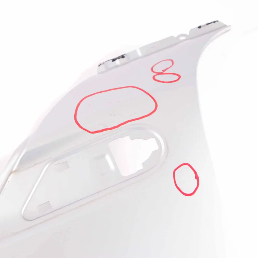 Front Left Wing Side Panel N/S Pure Silver - 900 to Mini Cooper R55 R56 R57 R58 5 with Part number 2754725 Mini Cooper R55 R56 R57 R58 5 Front Left Wing Side Panel N/S Pure Silver - 900 - SKU 2754725-PS5 - Part number 2754725